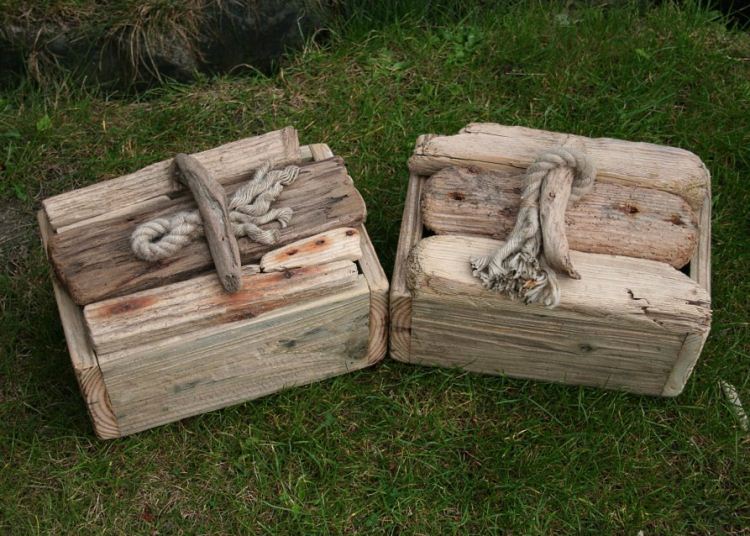 Driftwood Boxes
